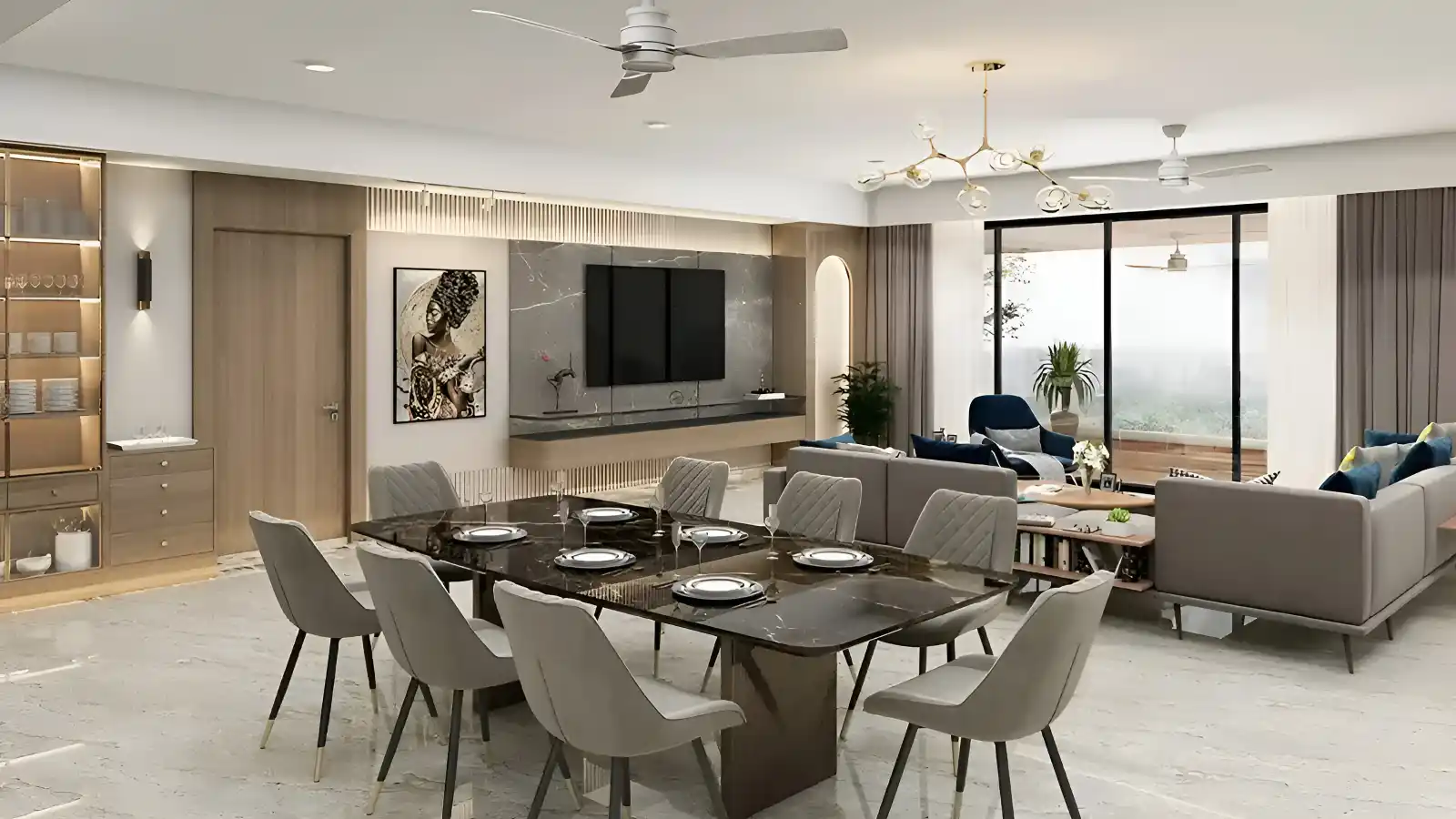 Divyasree 77 Life- Dining Room